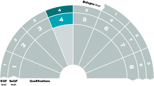 At the level of Upper secondary diploma, Upper secondary adult education school leaving certificate and General course certificate at the upper secondary school level from the Swedish Folk High School.